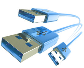 USB cable connectors